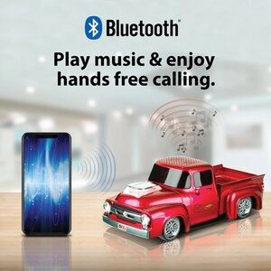 Red Bluetooth Speaker Truck
